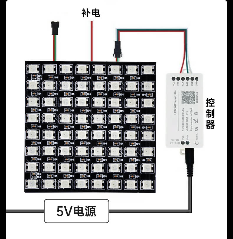 8x8全彩像素屏詳情5